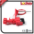 Universal Valve Lockout with One Blocking Arm